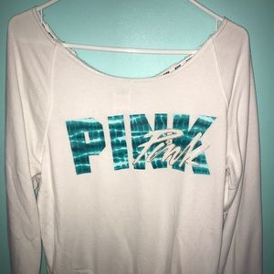 PINK long-sleeve shirt